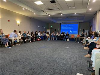 A group of people attending Restorative Practices