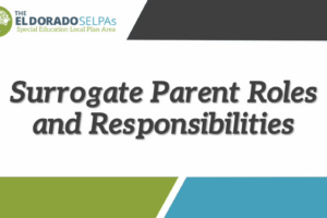 Surrogate Parent Roles and Responsibilities Web Module