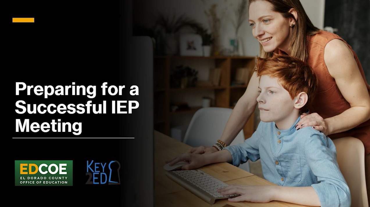 Key2Ed - Preparing For A Successful IEP Meeting